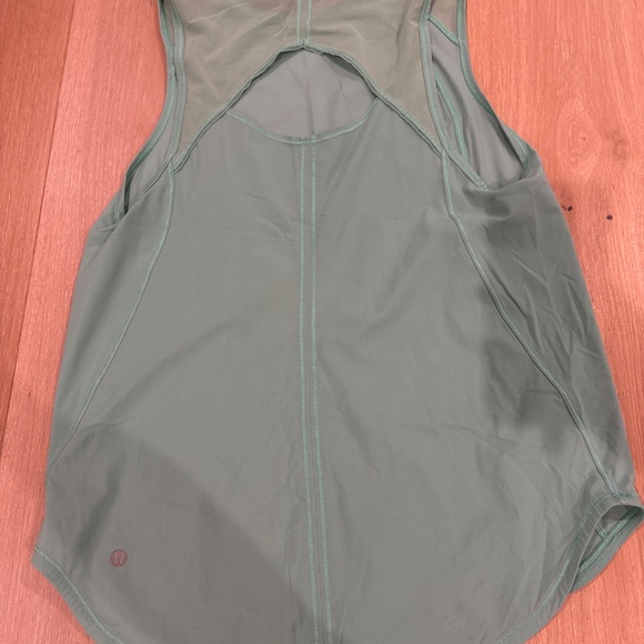 teal Lululemon tank top - Picture 2 of 2